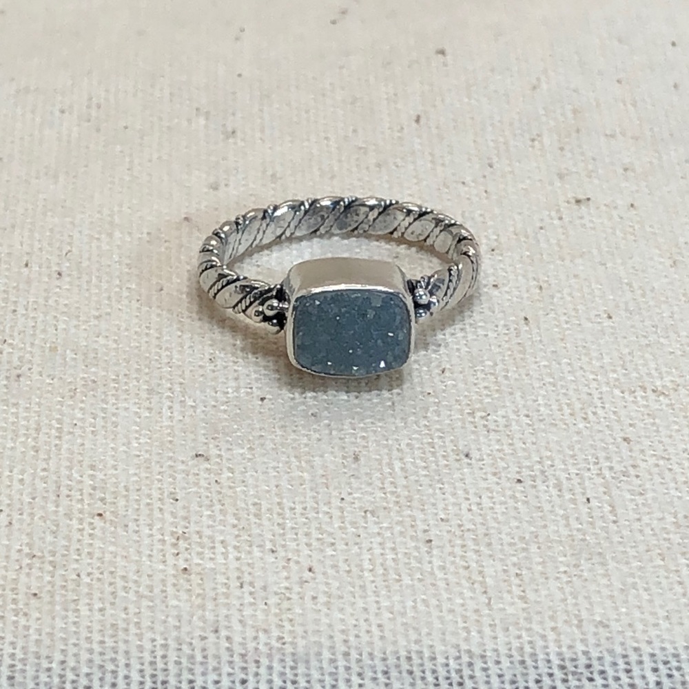 Lori Bonn Druzy Ring size 7